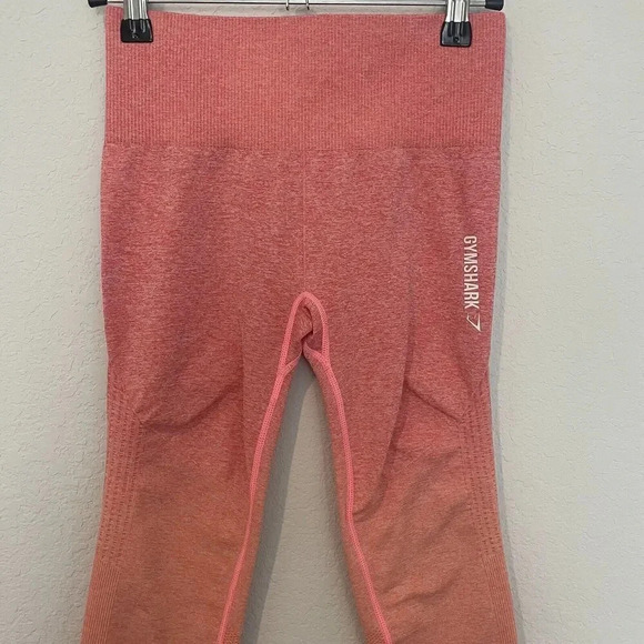 Gymshark Adapt Ombre Seamless Leggings Womens Size Small Pink Activewear - Picture 3 of 6